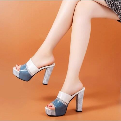 Womens Slippers Sandals 2020 Summer Super High Heels Women Shoes Woman Slippers Summer Platform Sandals Fashion Shoes