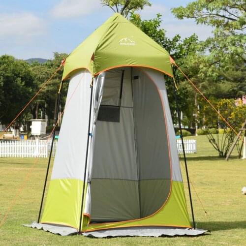 ZHUOAO automatic large space shower beach mobile toilet tent bath portable tent
