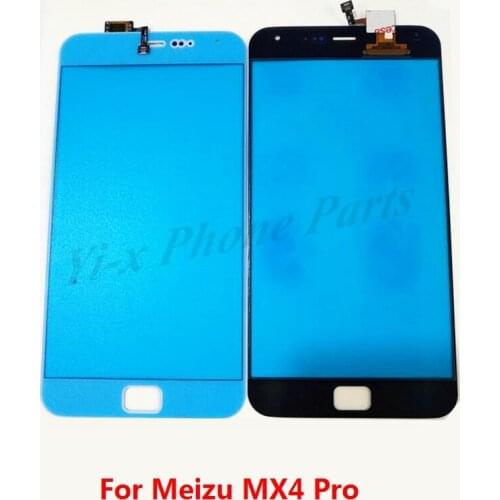 10pcs/lot For MeiZu MX4 Pro 5.5inch Replacement Front Touch Screen Digitizer For MX4Pro Touchscreen Sensor Glass Panel