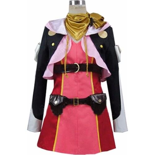 2018 Tales of Zestiria Rose Cosplay Costume Uniform