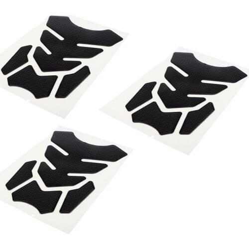 3PCS Fuel Tank Gel Decal Gas Cap-pad Cover Sticker Gas Tank Protector Pad Sticker Motorcycle Decals for Motorcycle
