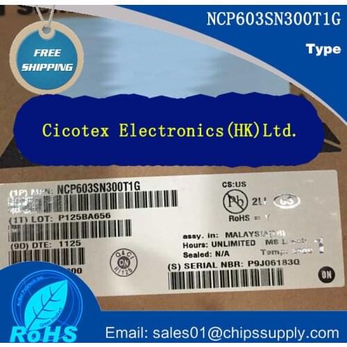 30pcs/lot NCP603SN300T1G 300 SOT23-5 IC REG LINEAR 3V 300MA 5TSOP