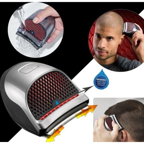 Painless Electric Hair Cutter Clipper Bar-ber Trimmer Hairdresser Home DIY Tool Just like combing your hair cut yourhair quickly