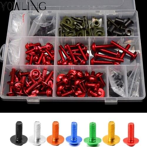 For HONDA CBR500R CB500F 2013 2014 2015 2016 2017 2018 2019 Full Fairing Bolts Kit Speed Nuts Motorcycle Side Covering Screws
