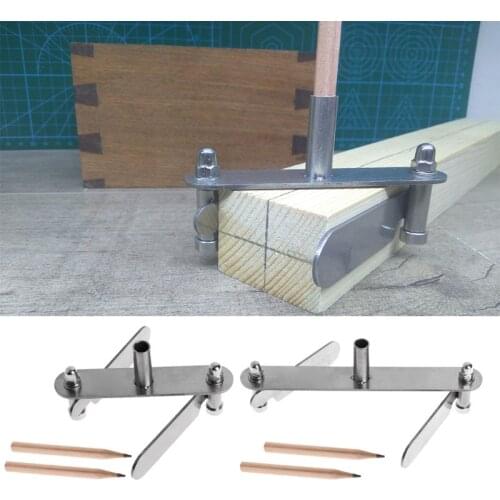 Marking Center Finder Pencil Layout Mark Center Centering Scriber Gauge Scribers Alignment line Woodworking Carpenter Tools