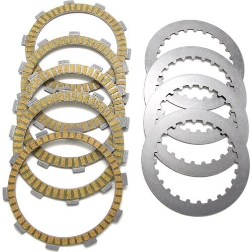 Clutch Friction Disc Plate Kit For Honda VT125 Shadow 125 XL125V Varadero Clutchs Platees 22201-MAL-600 22202-MAE-000