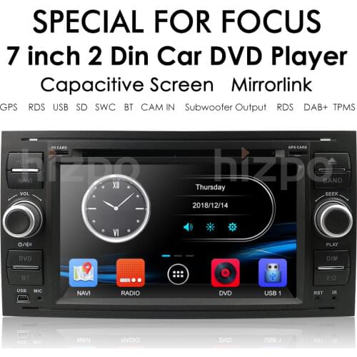 Ship from Poland NO-Taxes 2din Car DVD GPS Navi Player Stereo Radio Audio For Ford Focus 2 Mondeo S C Max Fiesta Galaxy Connect
