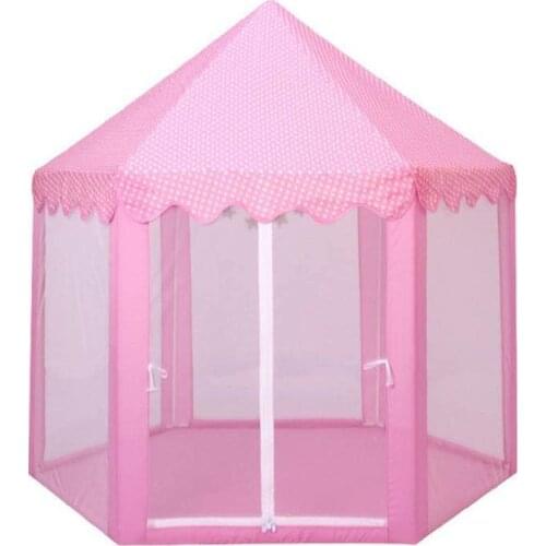Baby kid toy Tent Portable Folding Prince Princess Tent Kid Gift Children Castle Play House Outdoor Beach Zipper tent Girls gift