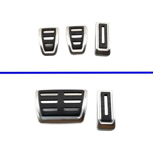 Fit For Volkswagen Multivan Caravelle T6 T5 Anti slip AT/MT Pad Accessories Fuel Accelerator Gas Brake Pedal Cover No Drill