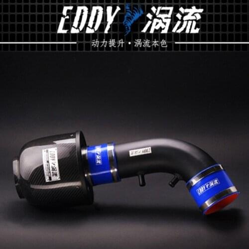 EDDY Intake System Air Intake Pipe & Carbon Fiber Air Filter for Hyundai New SantaFe 2.4L 2013-2017 Car Engine Parts