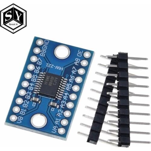 1PCS Great IT 3.3V 5V TXS0108E 8 Channel Logic Level Converter Convert TTL Bi-directional Mutual Convert TXS0108 TXS0108EPWR