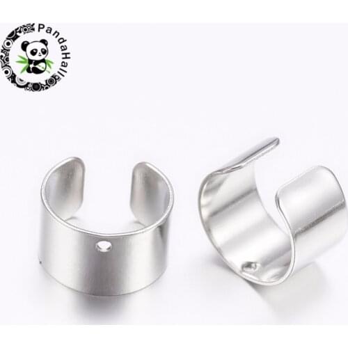 200pcs Brass Earring Findings for Jewelry Making Lead Free and Cadmium Free about 10mm wide 9.5mm long, 0.6mm thick hole: 1mm