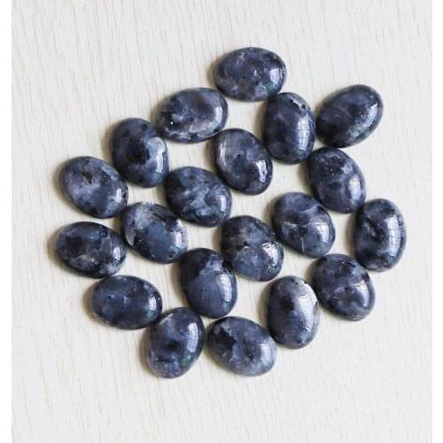 Charms natural spectrolite stone oval CAB CABOCHON teardrop beads for jewelry making DIY jewelry clothes accessories 30pcs/lot