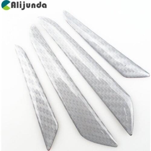 Alijunda Car Sticker Car Door Protector Door Side Edge Protection Guards Stickers for Peugeot 206 207 208 301 307 308 407 2008