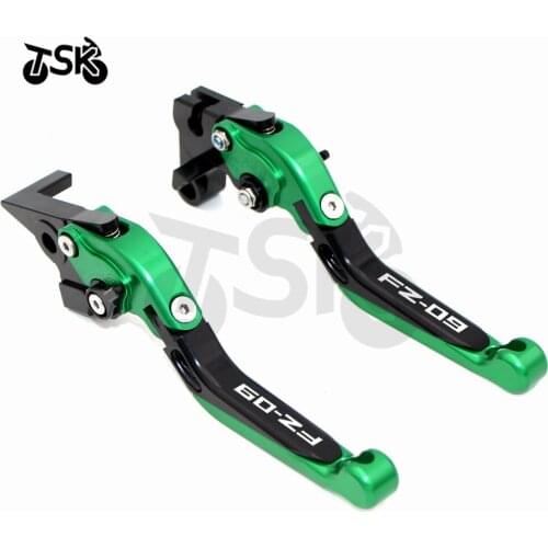 For YAMAHA FZ-09 FZ 09 FZ09 2014 2015 2016 2017 CNC Motorcycle Foldable Extendable Brake Clutch Levers