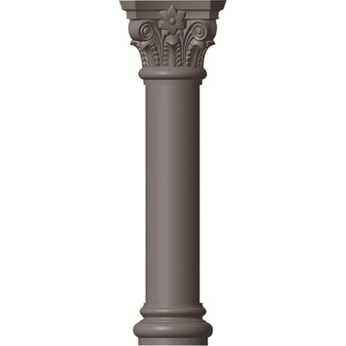 ABS plastic roman concrete column moulds 50xH365cm european pillar mould construction moulds for garden villa home house