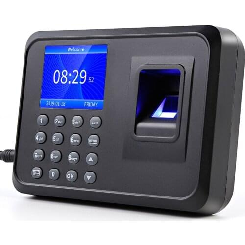 HOT SALE Donnwe F01Mini USB Biometric Fingerprint Time Recorder Clock with FREE SOFTWARE