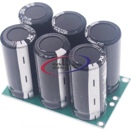 16V 20F Farad Capacitors 2.7V 120F 6Pcs Automotive Rectifier Starter Filter Super Capacitor With Protection Board New