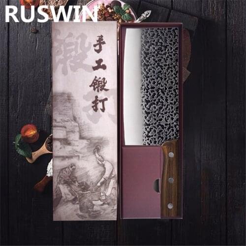 Kitchen Knives Japanese Chef Forged Butcher Knife 7cr17 440c Hand-Made High Carbon Stainless Steel Chopping Cleaver Chef Knives