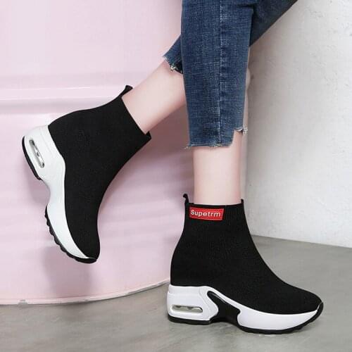 LAIKAJINDUN Women's Wedge Ankle Boots