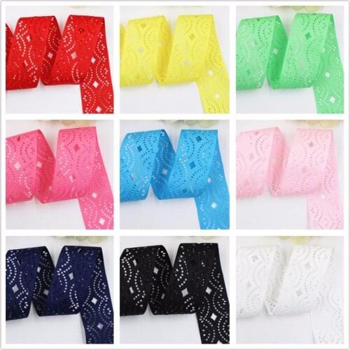 1653121 , NEW width 38mm hollow flowers series Ribbon, DIY handmade materials,Clothing accessories,Gift Wrapping
