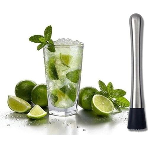 Cocktail Muddler Bar Mixer DIY Drink Fruit Muddler Crushed Ice Barware