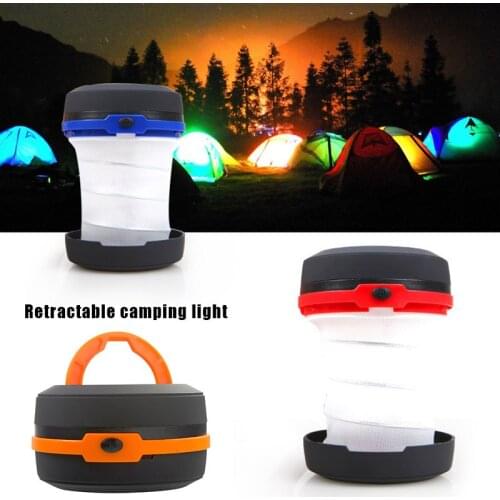 Rechargeable Lantern for Camping Hiking Emergency Lighting Portable Solar Power Collapsible Lantern Outdoor Tent Camping Light