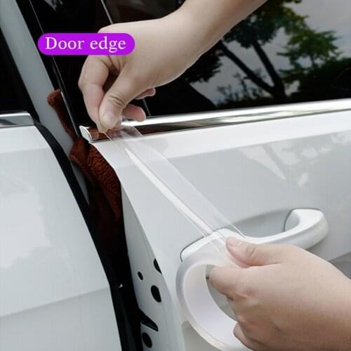 Car Door Edge Anti-Scratch Protection Body Film Adhesive Car Scotch Tape for Daewoo Espero Nexia Matiz Lanos Nubira car styling