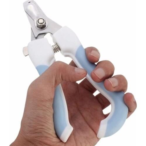 Professional Pet Nail Clipper Stainless Steel Dog Cat Labor-Saving Nail Clipper Dog Grooming Cleaning Supplies