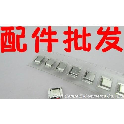 10 pcs Charge Socket Mobile Phone Power Connector Micro USB Jack for Samsung I9300/I9308/I939/I535/I747/T999/S3 7pins