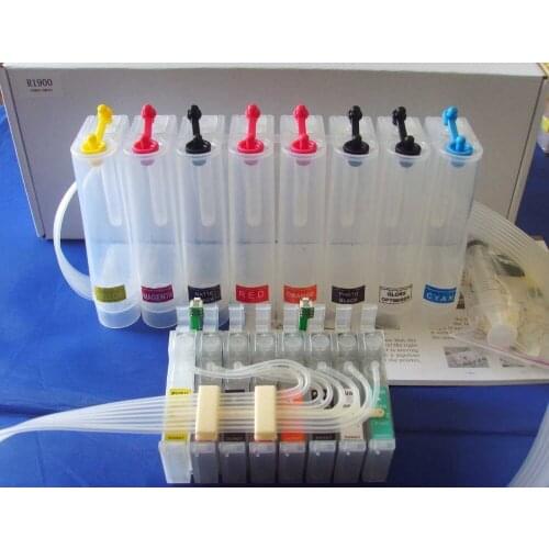 Continuous Ink Supply System For EPS R1900 Photo R1900 CISS CIS Empty printer parts