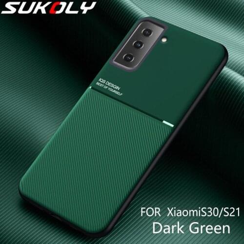 For Samsung S21 Case Leather Texture Slim Matte Protective Phone Case For Samsung S30 A51 A71 A21S A31 S20 FE Note 20 Ultra Plus