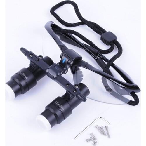 High Quality 4.0/5.0/6.0X Magnifying Glasses Medical Binocular Magnifier Surgical Dental Loupes ENT Plastic Surgery Pet Clinic