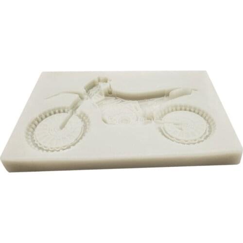 3D Motorcycle Silicone Molds Sugarcraft Cake Decorating Fondant Mold DIY Baking Clay Candy Chocolate Gumpaste Mould