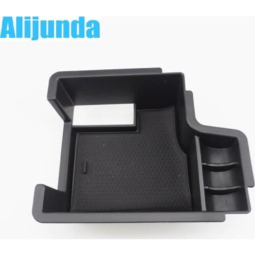 Alijunda Dedicated armrest storage box storage box partitions hand box tray storage box For Skoda Octavia A7