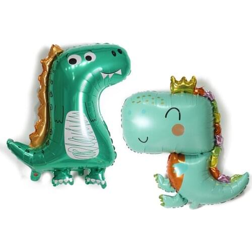 1Pcs Dinosaur Foil Balloons Baby Shower Decorations Dinosaur Helium Balloon Kid Birthday Party Decor Supplies Kid Air Globos Toy