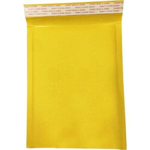 10Pcs/Lot Bubble Bag Envelope Bubble Packaging Express Bag Yellow Packaging Kraft Paper Bubble Pack Foam Bag Envelope Bag