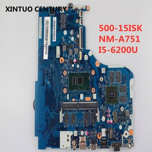 NM-A751 motherboard for Lenovo 310-15ISK 510-15ISK laptop motherboard For I5-6200U 4GB RAM GT920M-2GB Test OK