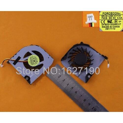 NEW Laptop Cooling Fan For CPU Replacement for HP Pavillion DM4-1000 KSB05105HA (DC05V 0.35A) DFS531205MC0T CPU Cooler/Radiator