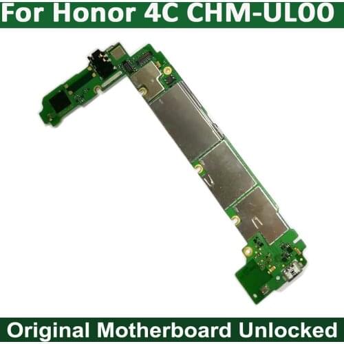 HAOYUAN.P.W Original Housing Work Unlocked Mainboard Motherboard Circuits FPC For Huawei Honor 4c CHM-UL00 16GB Tested