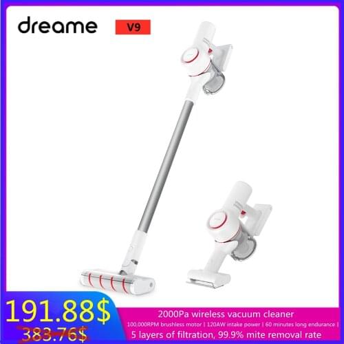 Dreame V9 Handheld Vacuum Cleaner Household Portable Wireless Cordless cyclone 20Kpa Suction Dust Collector For Home Car Carpet