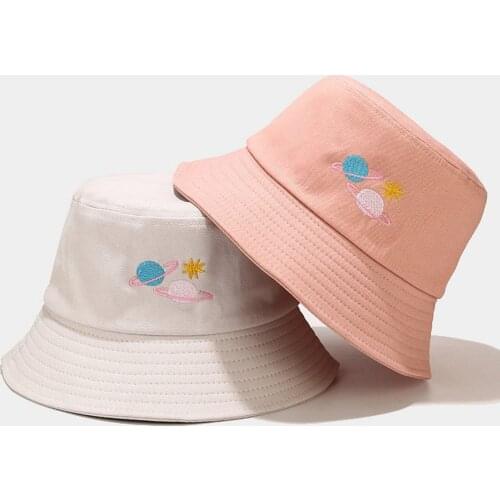 Planet Print Fisherman Hat Womens Fashion Print Sunshade Fishermans Hat Basin Hat Outdoor Bucket Hat Beach Uv Protect Bonnet