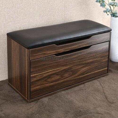 Nordic Bucket Changing Shoes Stool Shoe Cabinet Shoe Rack Can Sit Storage Stool Storage Stool Household Door Door Wearing Shoes