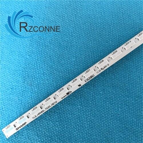 597mm LED Backlight strip 64 Lamp For Sony Sharp KD-55X8500D YLS_HRN55_7020_REV2 YLS_HRN55_7020_V1.5 E162061 55 inch LCD TV