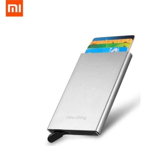 Youpin Anti-Theft Credit Card Package Wallet Card Bag Anti-Theft Brush Anti-Degaussing Metal Card Box Ultra-Thin Card Sleeve