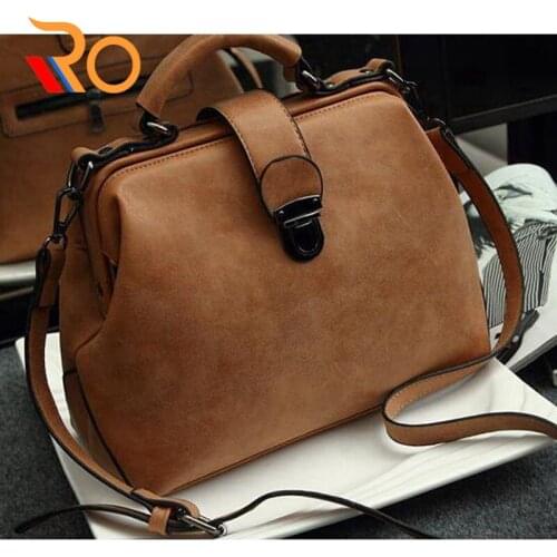 Sac A Main Femme Leather Vintage Handbags Women Bags Designer Hand Bags Women Shoulder Crossbody Messenger Bag 2019 Small Tote