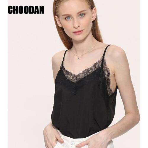 HOT SALE Camisole Tank Tops Women Shirt 2018 NEW Korean Ladies Lace Camis Female Sexy Fitness Sleeveless Summer Tops With Lace