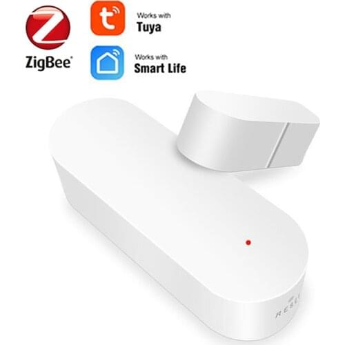 ZigBee Tuya Smart WiFi Door Sensor Door Open / Closed Detectors Magnetic Switch Window Sensor Home Security Alert Security Alarm