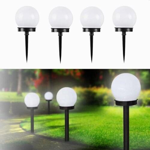 1/2/4Pcs LED Solar Garden Lights Outdoor Solar Light Blub Lantern Waterproof Landscape Lighting for Pathway Patio Yard Lawn Lamp