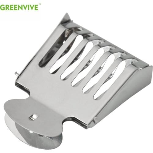 2PCS Stainless Steel Clip Bee Cage Beekeeping Queen cage Queen Bee CatcherBeehive tools